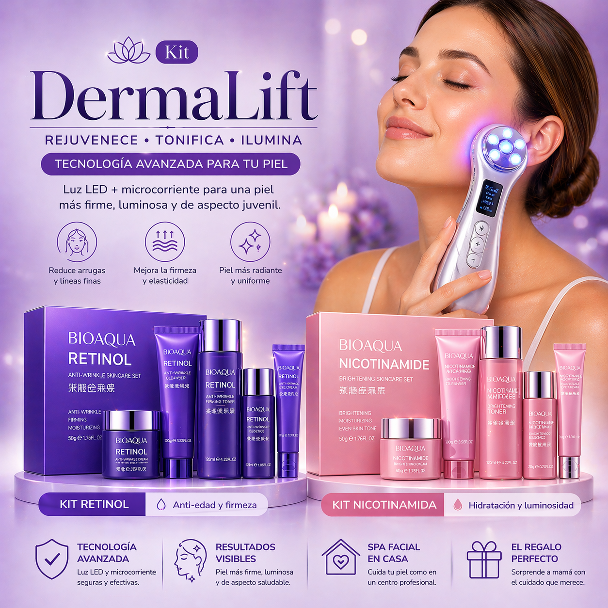 Kit de Lujo Facial Día de la Madre 💖