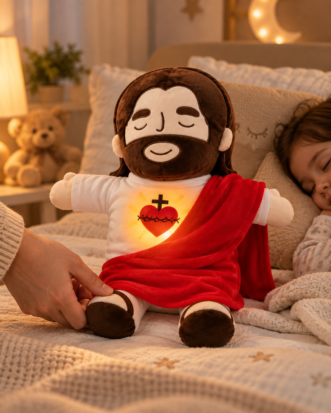 Peluche Jesus Respiracion